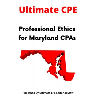 Professional Ethics for Maryland CPAs 2023